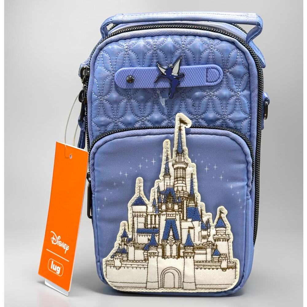2026 D23 Disney Lug Skeeter Mini Castle Tinker Bell Convertible Crossbody NWT